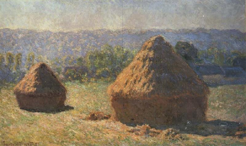 Claude Monet Haystacks